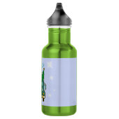 Bouteille D'eau Père Noël vue de devant Joyeux Noël (Droite)