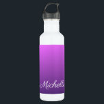 Bouteille D'eau Personalisé violet ombre<br><div class="desc">Personalisé violet ombre</div>