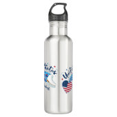 Bouteille D'eau Personalized American Figure Skating Water Bottle (Devant)