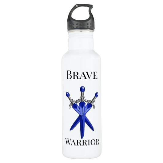 Bouteille D'eau Personalized Blue Sword Kids water Bottle (Devant)