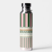 Bouteille D'eau Personalized Elegant Pattern Water Bottle (Gauche)