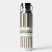 Bouteille D'eau Personalized Elegant Pattern Water Bottle (Arrière)