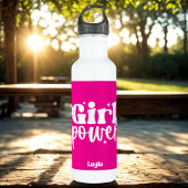 Bouteille D'eau Personalized Girl Power