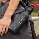 Bouteille D'eau Personalized Graduation Athlete Keepsake