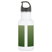 Bouteille D'eau Personalized green (Dos)