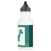 Bouteille D'eau Personalized name grenn dinosaur water bottle (Droite)