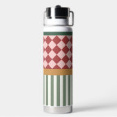 Bouteille D'eau Personalized Pattern Water Bottle with Name (Arrière)