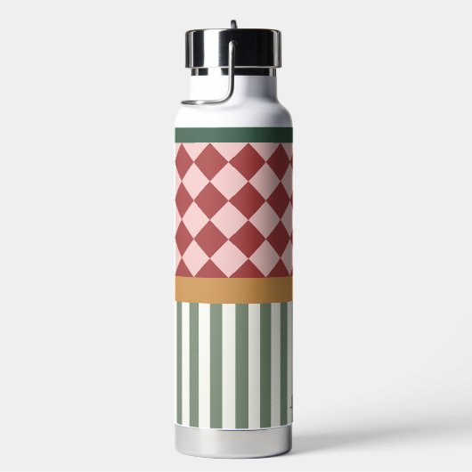 Bouteille D'eau Personalized Pattern Water Bottle with Name (Évier)