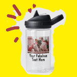 Bouteille D'eau Personalized Photo and Text Kids<br><div class="desc">Create your own personalized Your Photo and Text Kids Water Bottle! A perfect and envoronmentally friendly gift for back to school or any sport. Any font,  any background,  any image format and sizes.</div>