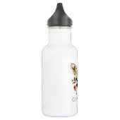 Bouteille D'eau Personalized Queen Bee Floral (Gauche)