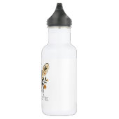 Bouteille D'eau Personalized Queen Bee Floral (Droite)