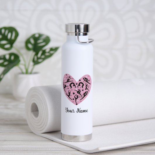 Bouteille D'eau Personalized Rhythmic Gymnastics Water Bottle (Yoga (pivoté))