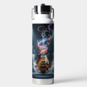 Bouteille D'eau Personalized Rock n Roll - Featured Shred guitar (Salle de sport)