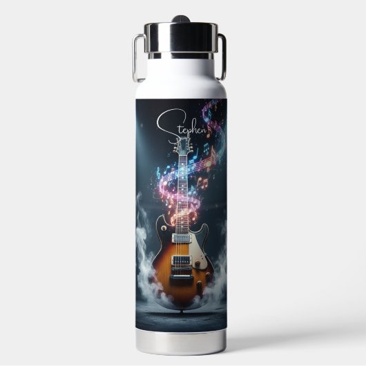 Bouteille D'eau Personalized Rock n Roll - Featured Shred guitar W (Salle de sport)