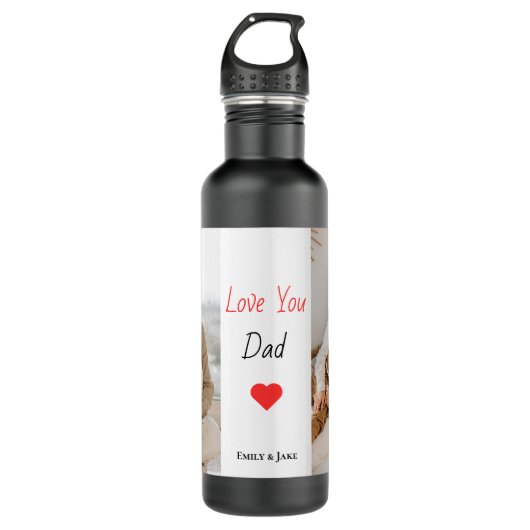 Bouteille D'eau Personalized Water Bottle | Father’s Day Gift  (Devant)