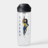 Bouteille D'eau Personalized Water Bottle Gold Tiger 2 (Arrière)