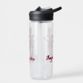 Bouteille D'eau Personalized Water Bottle Ruby Ruffle #1 (Gauche)