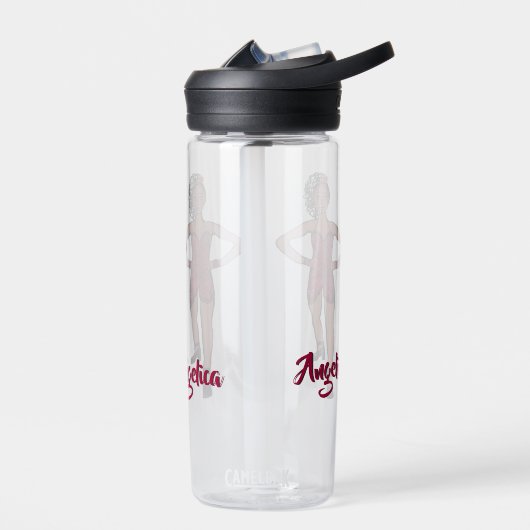 Bouteille D'eau Personalized Water Bottle Ruby Ruffle #1 (Gauche)
