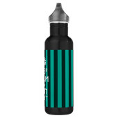 Bouteille D'eau Personnalisable Conserver le calme de votre texte  (Droite)