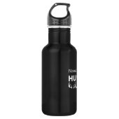 Bouteille d'eau personnalisable de chasse d'acier (Devant)