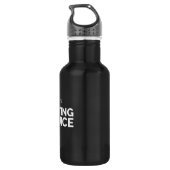 Bouteille d'eau personnalisable de chasse d'acier (Dos)