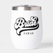 Bouteille d'eau personnalisable pour mariée et mar (Avant)