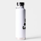 Bouteille D'eau Personnalisation Iam leader pas bogues (Plage)
