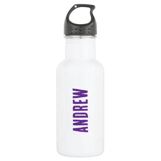 Bouteille D'eau Personnalisé  (Devant)