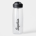 Bouteille D'eau Personnalisé Ajouter votre nom Effacer<br><div class="desc">Ajoutez votre nom à cette bouteille d'eau pour une faveur de mariage personnalisée,  un cadeau de fête de mariée ou juste pour un usage quotidien !</div>