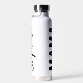 Bouteille D'eau Personnalisé Mama Leopard Typographie Mère Cadeaux (Plage)