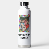 Bouteille D'eau Personnalisé Marque rose jaune Bleu personnel (Droite)