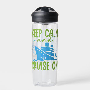 Bouteille D'eau Personnalisé Nom, Destination & Année Croisière Co