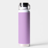 Bouteille D'eau Personnalisé Nom Moderne Bachelor Lavender Purple (Arrière)