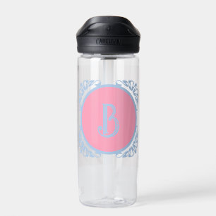 Bouteille D'eau Personnalisé rose et bleu