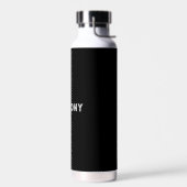 Bouteille D'eau Personnalisé Votre nom Script Mariage Eau (Gauche)