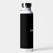 Bouteille D'eau Personnalisé Votre nom Script Mariage Eau (Plage)
