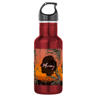 Bouteille d'eau personnalisée au nom personnalisé