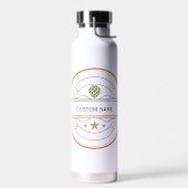 Bouteille d'eau personnalisée avec nom (Gauche)