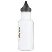 Bouteille d'eau personnalisée de 18 oz avec logo d (Droite)