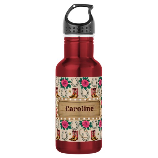 Bouteille d'eau personnalisée du Midwest Princess (Devant)