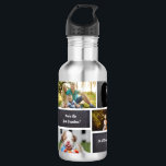 Bouteille D'eau Personnalisée, Grand-mère du collage photo<br><div class="desc">Une famille grandissante signifie aussi une bibliothèque croissante de photos. Offrez ce cadeau personnalisé à quelqu'un de spécial,  ils vont certainement aimer leurs souvenirs chéris exposés de cette façon. Donnez à grand-mère un cadeau spécial et gardez le saké.</div>