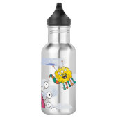 Bouteille d'eau personnalisée Monster Bash dans le (Droite)