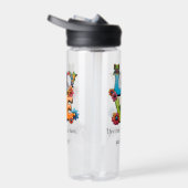 Bouteille D'eau Personnaliser Boho Frog Peace Super Hippie (Droite)