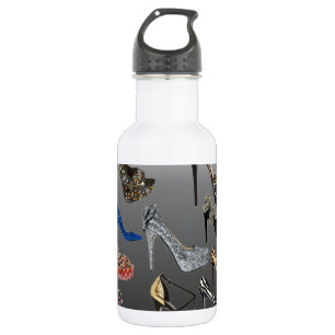 Bouteille D'eau Personnaliser de collage de talons hauts de