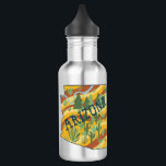 Bouteille D'eau PERSONNALISER IT Arizona Carte illustrée<br><div class="desc">Cette carte illustrée Arizona crayon coloré art orne tous les côtés de la bouteille d'eau,  customisez-le avec votre nom ou vos initiales. Consultez ma boutique pour plus de couleurs et d'autres articles correspondants comme tee - shirts,  autocollants et plus encore!</div>