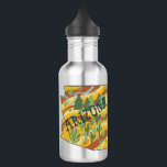 Bouteille D'eau PERSONNALISER IT Arizona Carte illustrée<br><div class="desc">Cette carte illustrée Arizona crayon coloré art orne tous les côtés de la bouteille d'eau,  customisez-le avec votre nom ou vos initiales. Consultez ma boutique pour plus de couleurs et d'autres articles correspondants comme tee - shirts,  autocollants et plus encore!</div>