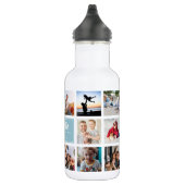 Bouteille D'eau Personnaliser le collage de photos de nom d'enfant (Droite)