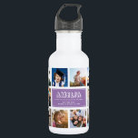 Bouteille D'eau Personnaliser le nom de l'enfant Instagram Photos<br><div class="desc">Une bouteille d'eau de collage photo Instagram moderne et personnalisée pour la meilleure journée de retour à l'école. Un cadeau parfait aussi pour l'anniversaire d'un enfant ! Elle adorera transporter ses gens préférés partout où il ira et cela aidera à soulager l'anxiété pendant le premier jour de l'école. C'est la...</div>