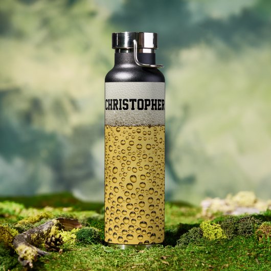 Bouteille D'eau Personnaliser le verre de bière (Extérieur)