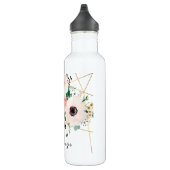 Bouteille D'eau Personnaliser les Fleurs Fleurs Fleurs Fleurs Fleu (Droite)